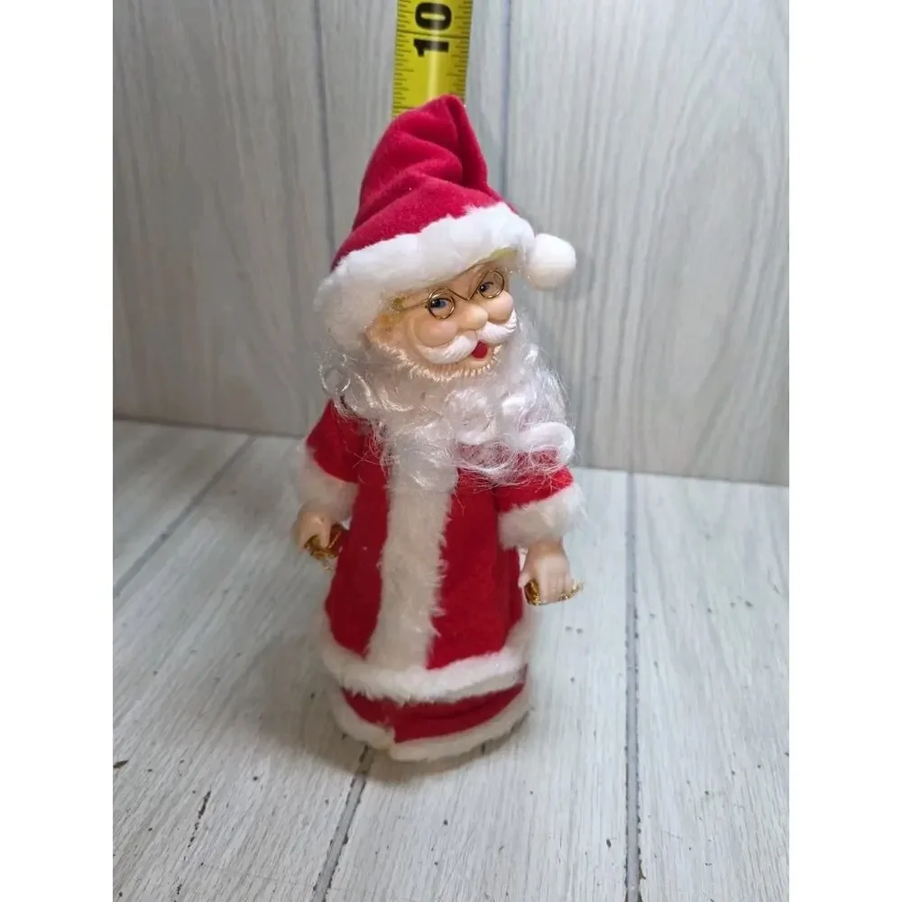 Vtg 1970s Santa Claus Standing Figurine Holiday Decor Dial Corporation USA Rare